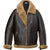 Chaqueta de aviador de la RAF de piel de oveja auténtica B3 para hombre de la Segunda Guerra Mundial 