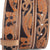 Cinturón para hebilla Western Leather Grabado Correa con Broches para Hebillas Intercambiables,