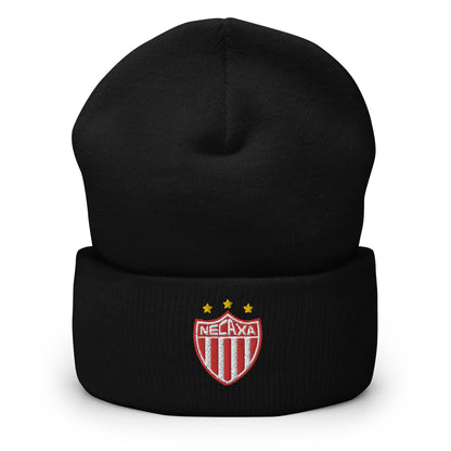 Club Necaxa Cuffed Beanie, Black, One Size