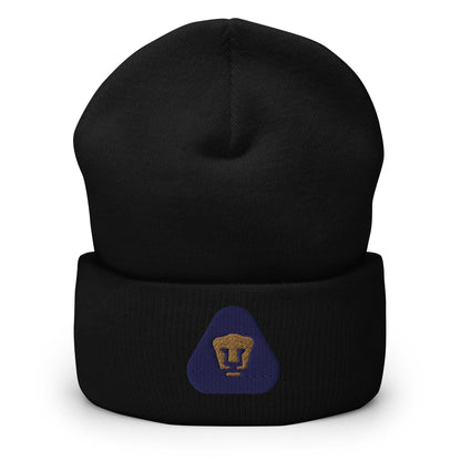Club Pumas UNAM Cuffed Beanie, Black, One Size