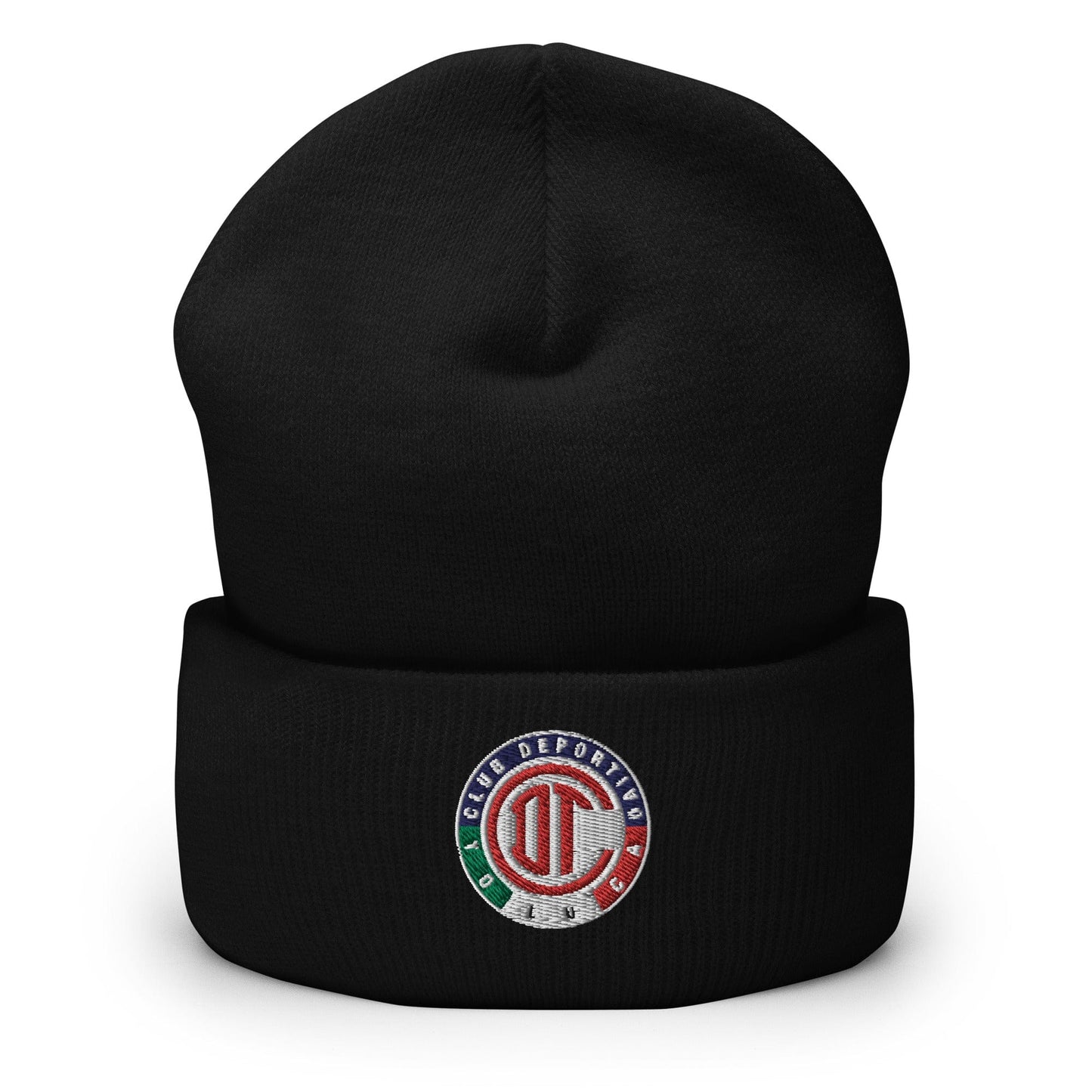 Gorro con puños del Club Toluca