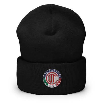 Club Toluca Cuffed Beanie, Black, One Size