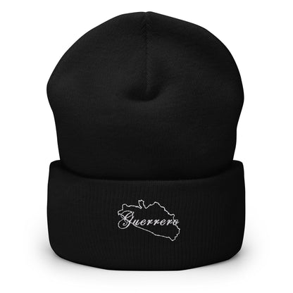 Guerrero Cuffed Beanie, Black, One Size