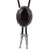 Natural Stone BOLO Necktie, Coral Red, One Size