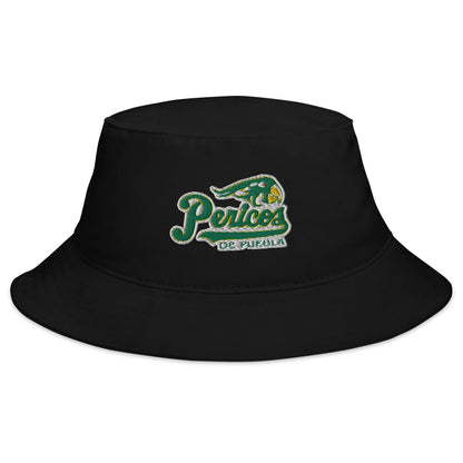 Pericos de Puebla Bucket Hat, Black, One Size