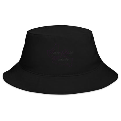 San Luis Potosi Bucket Hat, Black, One Size