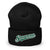 Saraperos de Saltillo Cuffed Beanie, Black,