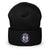 Tecolotes de los Dos Laredos Cuffed Beanie, Black,