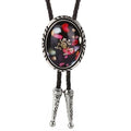 Natural Stone BOLO Necktie, Coral Red, One Size