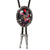Natural Stone BOLO Necktie, Coral Red, One Size