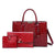 Casual Handbag Women , Burgundy, 7.87 x 5.91 x 0.79