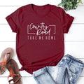 Country roads take me home country girl t shirt top