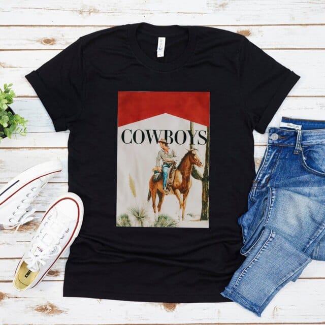 Camiseta de vaquero, camiseta de estilo western country, camiseta de rodeo, camiseta de caballo, camiseta gráfica para mujer, camisetas gráficas casuales de manga corta de verano