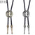 Cowboy Star Bolo Tie, Ancient Silver Sheep, One Size