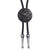 Cowboy Star Bolo Tie, Ancient Silver Sheep, One Size