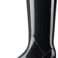 Hisea women's rain boots waterproof garden boots ladies knee high wellies comfort anti slip outsole