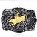 Cowboy Riding Horse