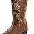 Kensie Girls Cowboy Boots – Stylish & Comfortable Western Boots for Kids, 3 Big Kid, Light Brown