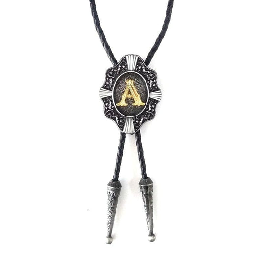 Letter Type Bolo Tie