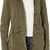Lucky Brand Women's Long Sleeve Button Up Two Pocket Utility Jacket, XS, Olive