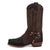 Men's Cowboy Boots Mid Calf Fashion, Dark Brown, 7