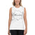 Morelos Unisex Muscle Shirt, S, White, S, White