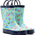 Botas de lluvia de goma para niños Mucky Wear, botas para niñas