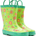 Botas de lluvia de goma para niños Mucky Wear, botas para niñas