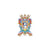 Official Coat of arms of Guanajuato Die cut Bubble free stickers, 3"x3", White