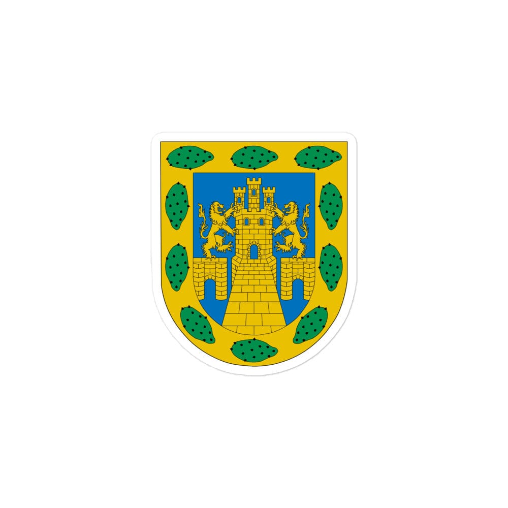 Official Coat of arms of Mexico City Die cut Bubble free stickers