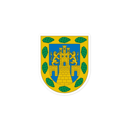 Pegatinas troqueladas sin burbujas del Escudo Oficial de la Ciudad de México