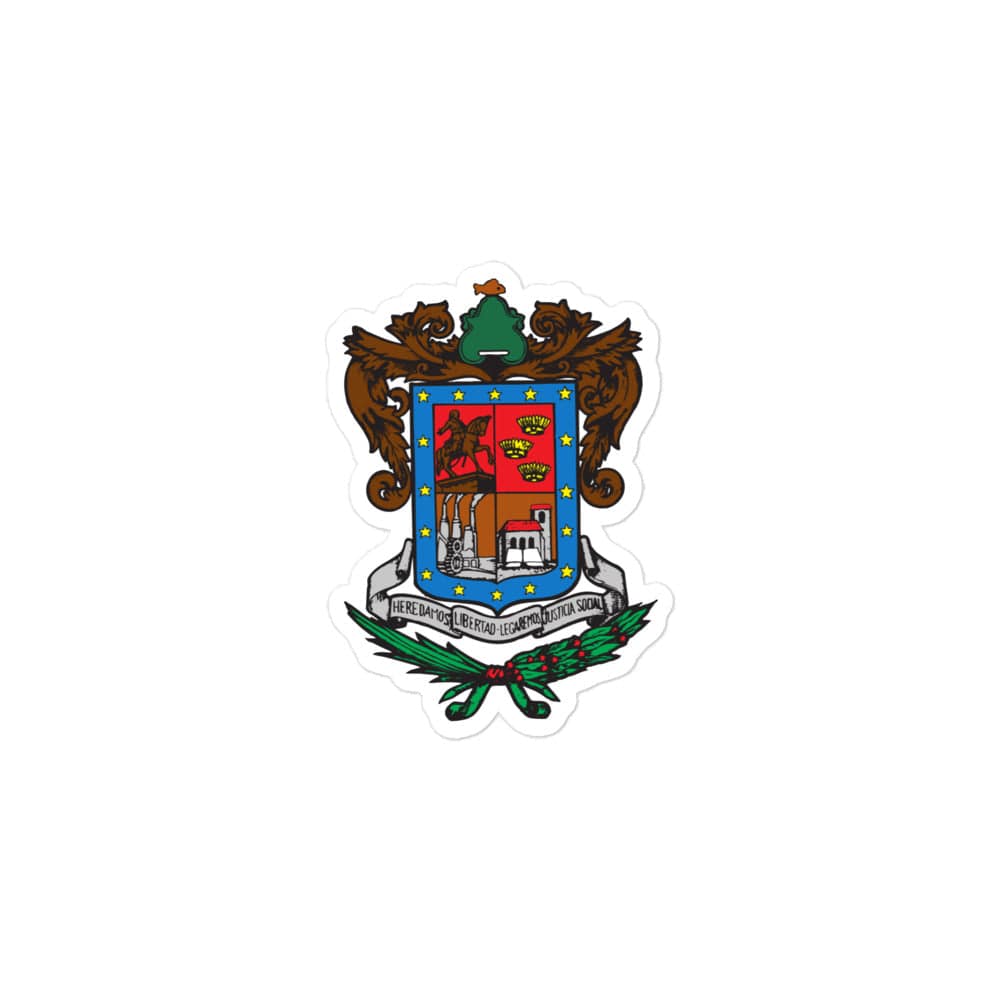 Official Coat of arms of Michoacan Die cut Bubble free stickers