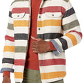 Pendleton Men's Stripe Cotton Sherpa Lined Shirt Jacket