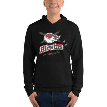 Piratas de Campeche hoodie Unisex, Black, S