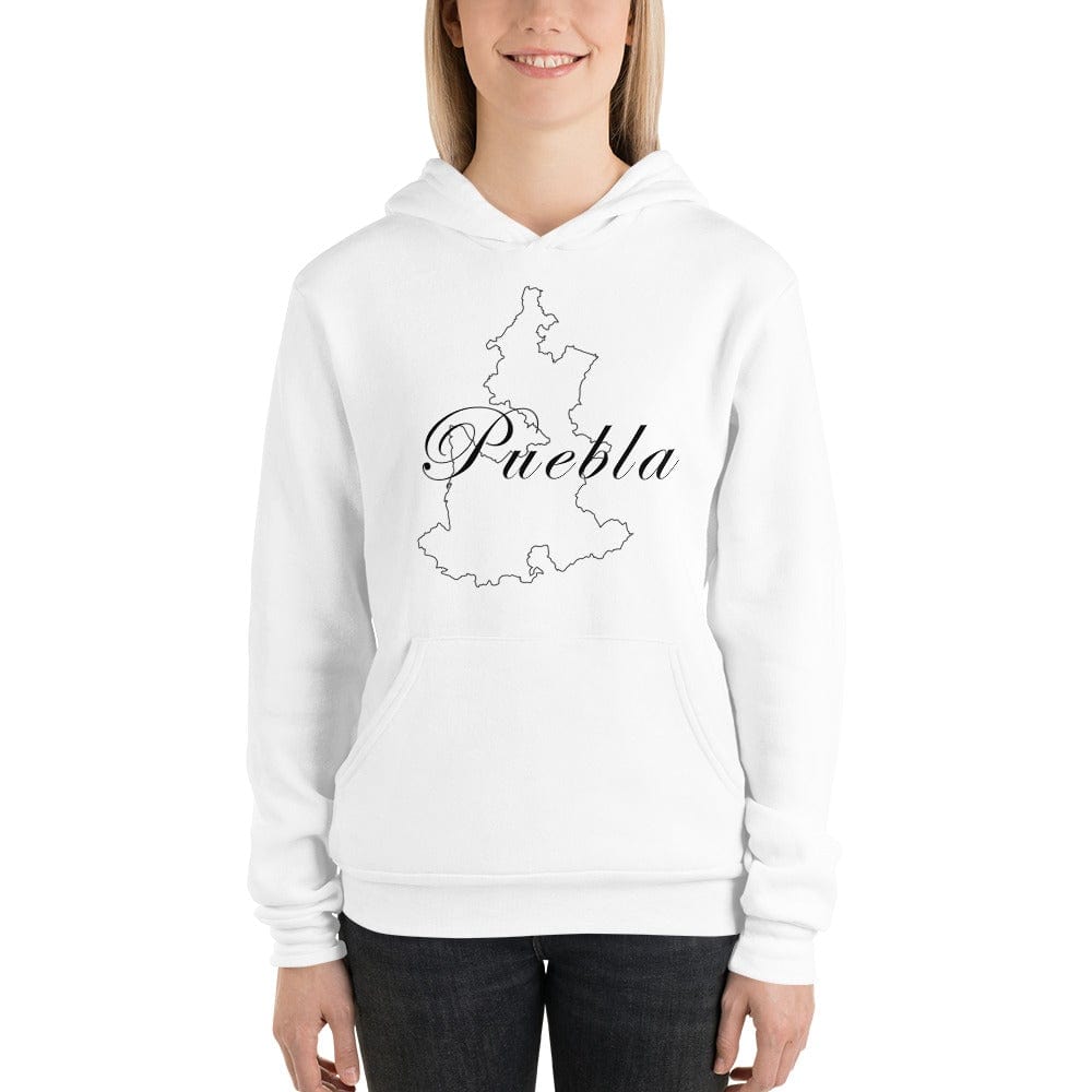 Sudadera unisex con capucha de Puebla