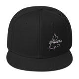 Puebla Snapback Hat Black