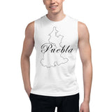 Puebla Sleeveless Muscle Shirt – Athletic Fit for Men & Women