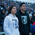 White hoodie with Queretaro F.C.