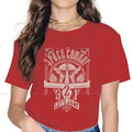 Vintage Space Western T-Shirts for Women – Cowboy Bebop Anime-Inspired Casual Blouses in Harajuku Style