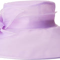 Sombrero de vestir de organza con roseta DRS1020 para mujer de San Diego Hat Company