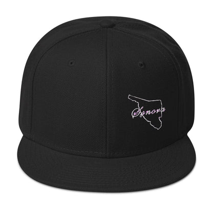 Sonora Snapback Hat Black, Black, One Size