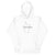 Tamaulipas Hoodie, 3 panel hood, Front pouch pocket, S, White