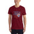 Men's maroon T-shirt with Tigers logo and mascot graphic