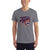 Men's dark gray T-shirt with Tigers logo on chest