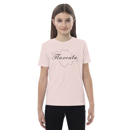 Tlaxcala Organic Cotton T-Shirt for Boys, Candy Pink, 3-4
