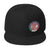 Toluca Snapback Hat, Black, One Size