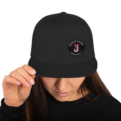 Toros de Tijuana cap, dark navy baseball hat with embroidered crest on front.