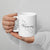Taza blanca brillante de Veracruz