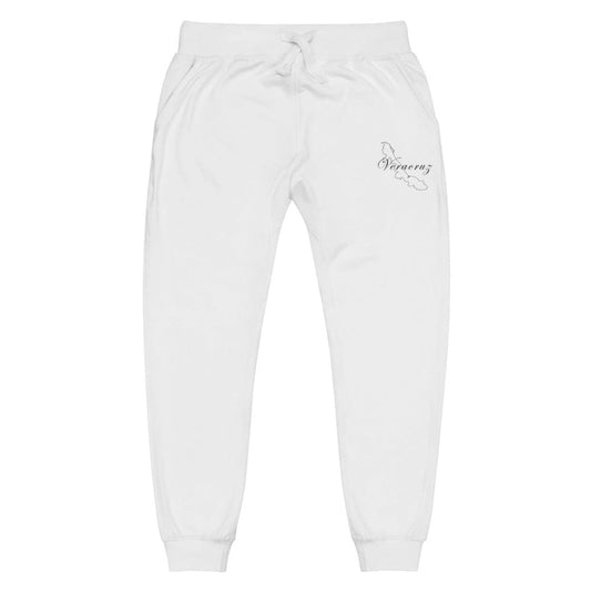 Light sweatpants with drawstring waist and ribbed cuffs