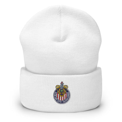 Club Guadalajara Chivas Cuffed Beanie, Black, One Size